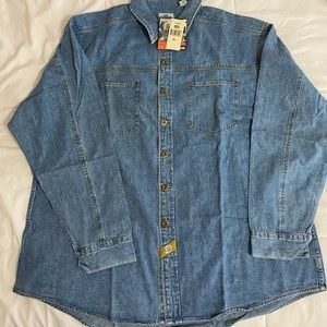 Lee Dungarees Men’s Vintage Soft Denim Jacket,Size XL.